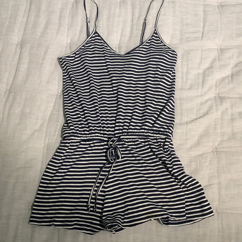 Aeropostale Striped Romper